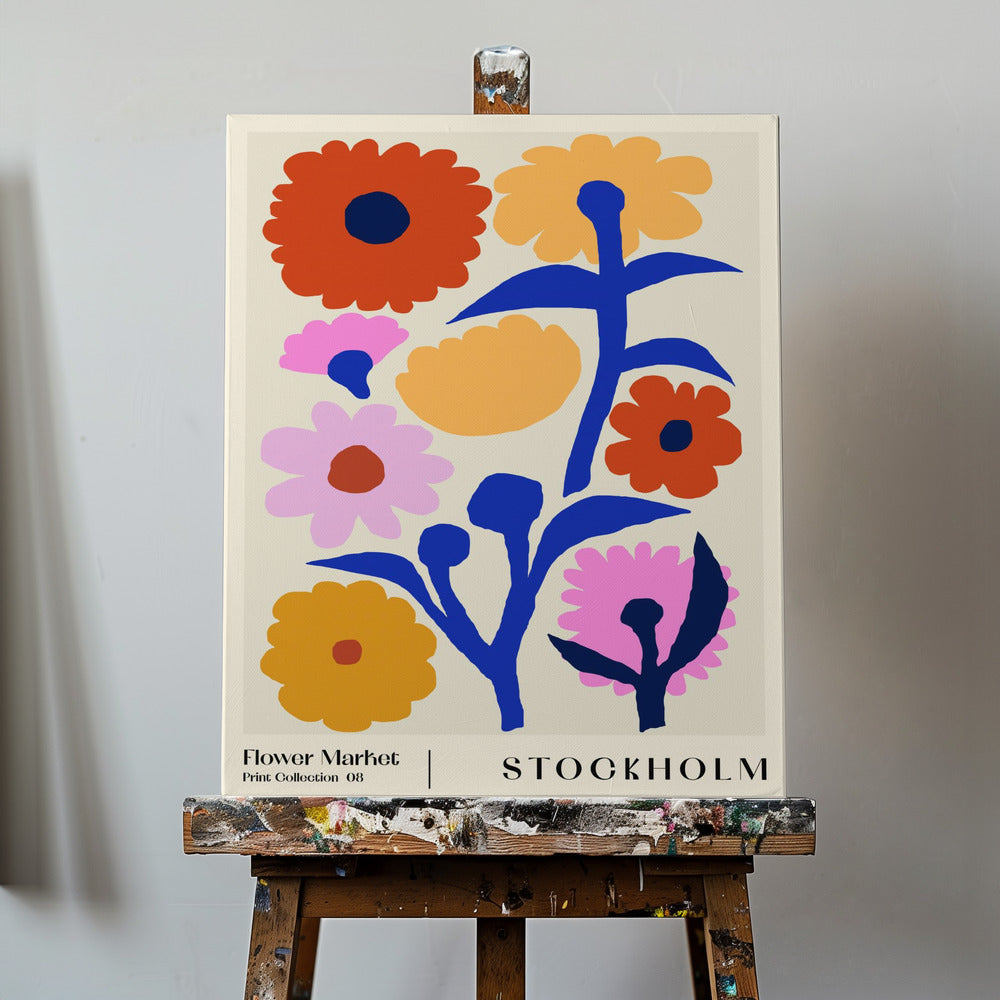 Blomstermarknaden. Stockholm | Canvas