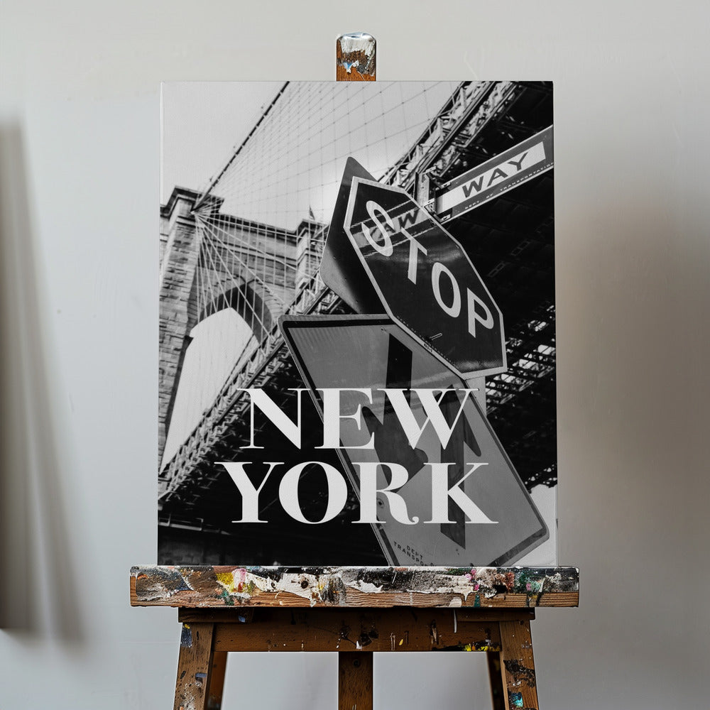 Ponte di Brooklyn a New York | Stampe su Tela