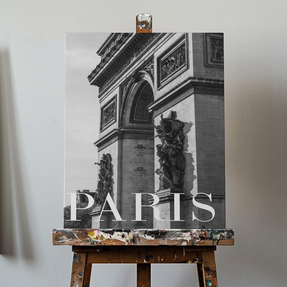Parigi Testo 6 | Stampe su Tela