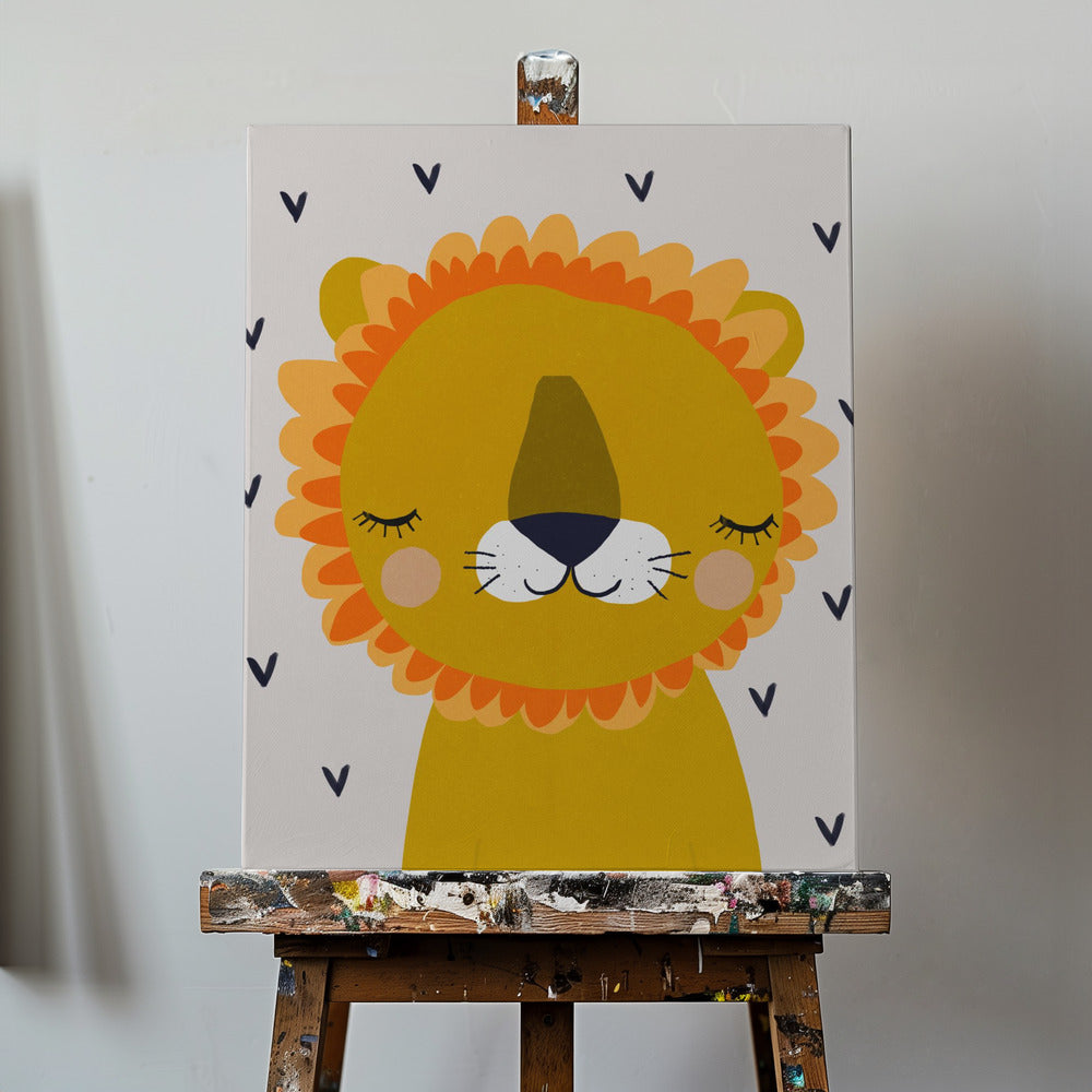 Kleine Leeuw | Canvasprints