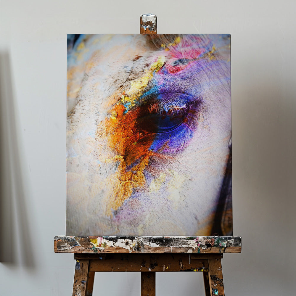 Geschilderd paard | Canvasprints