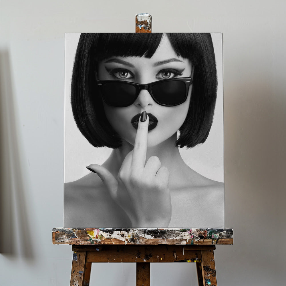 Kiss This | Canvas