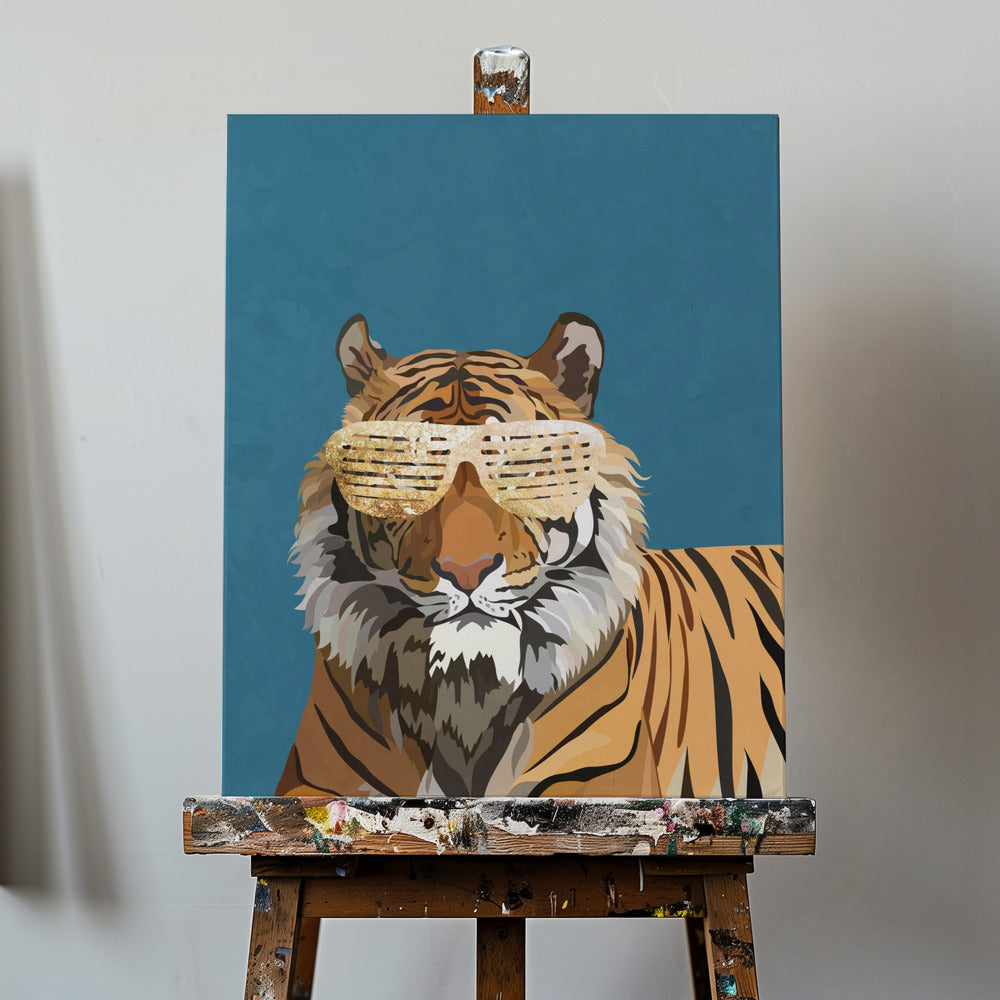 Hip Hop Tiger | Canvas