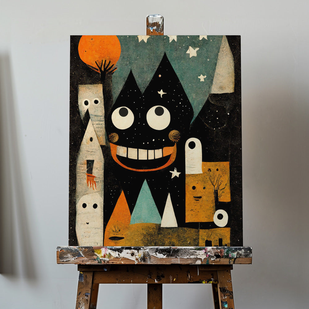 Monster Ville | Stampe su Tela