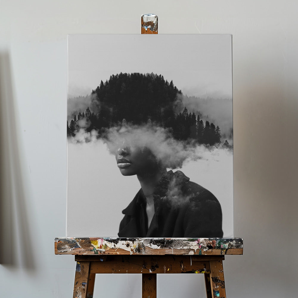 Pensées brumeuses | Tableaux sur Toile