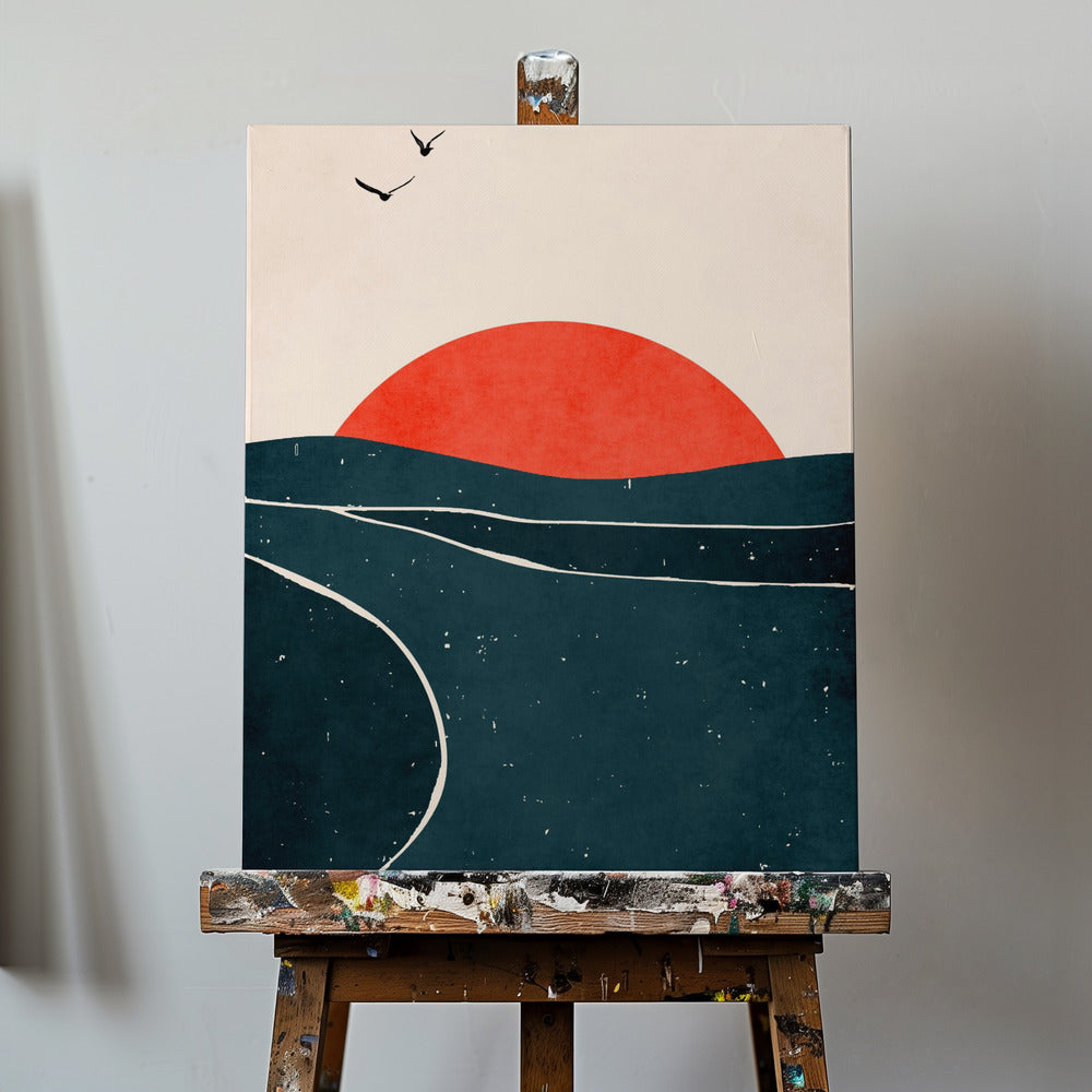 Mouettes dansantes | Tableaux sur Toile