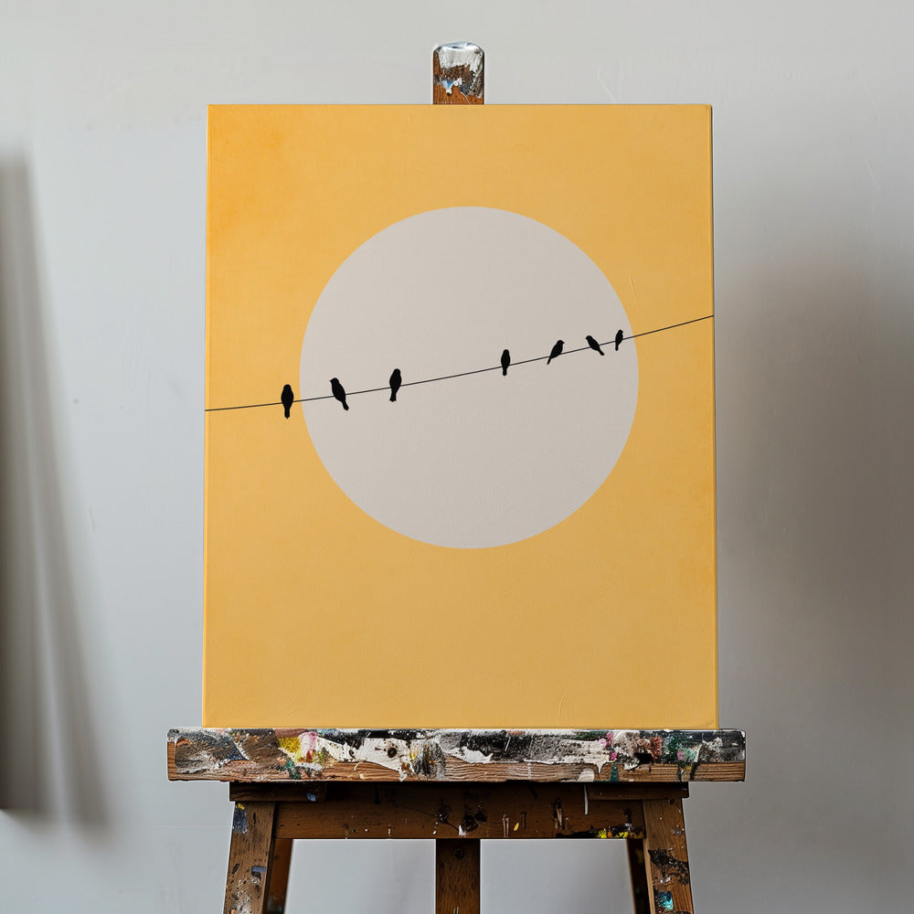 Chirping and Chilling | Canvas