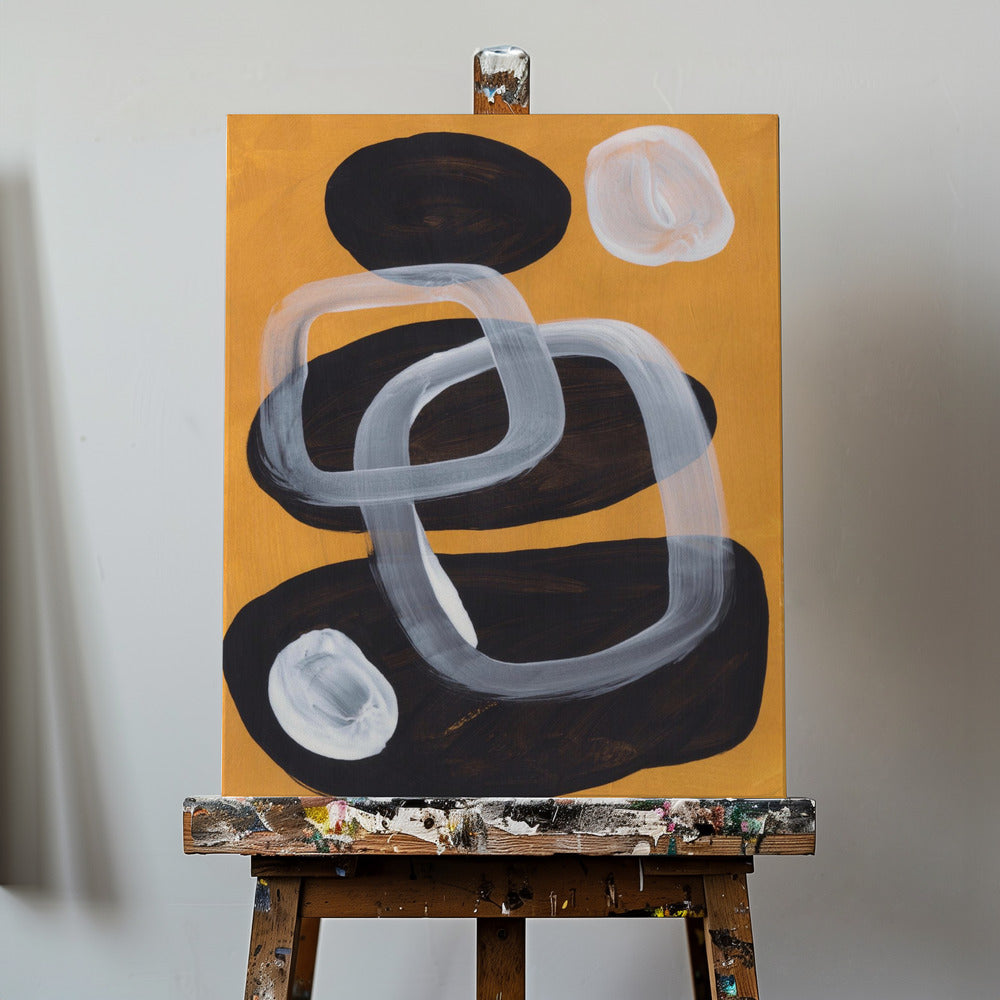 Moutarde du milieu du siècle | Tableaux sur Toile