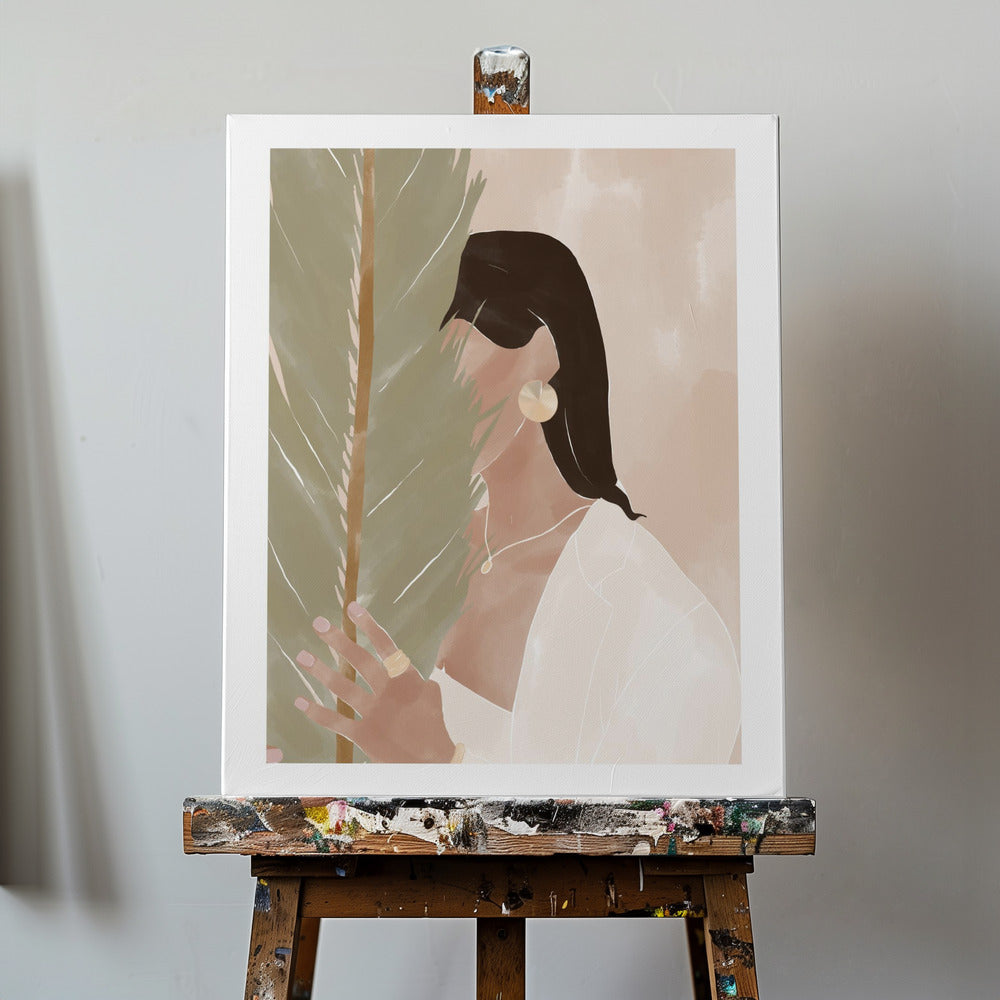 Plant Girl | Canvas