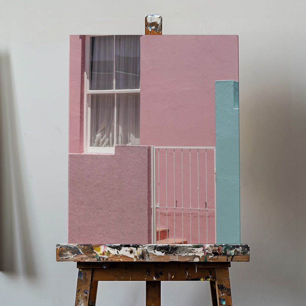 Pastel Geometry | Canvas