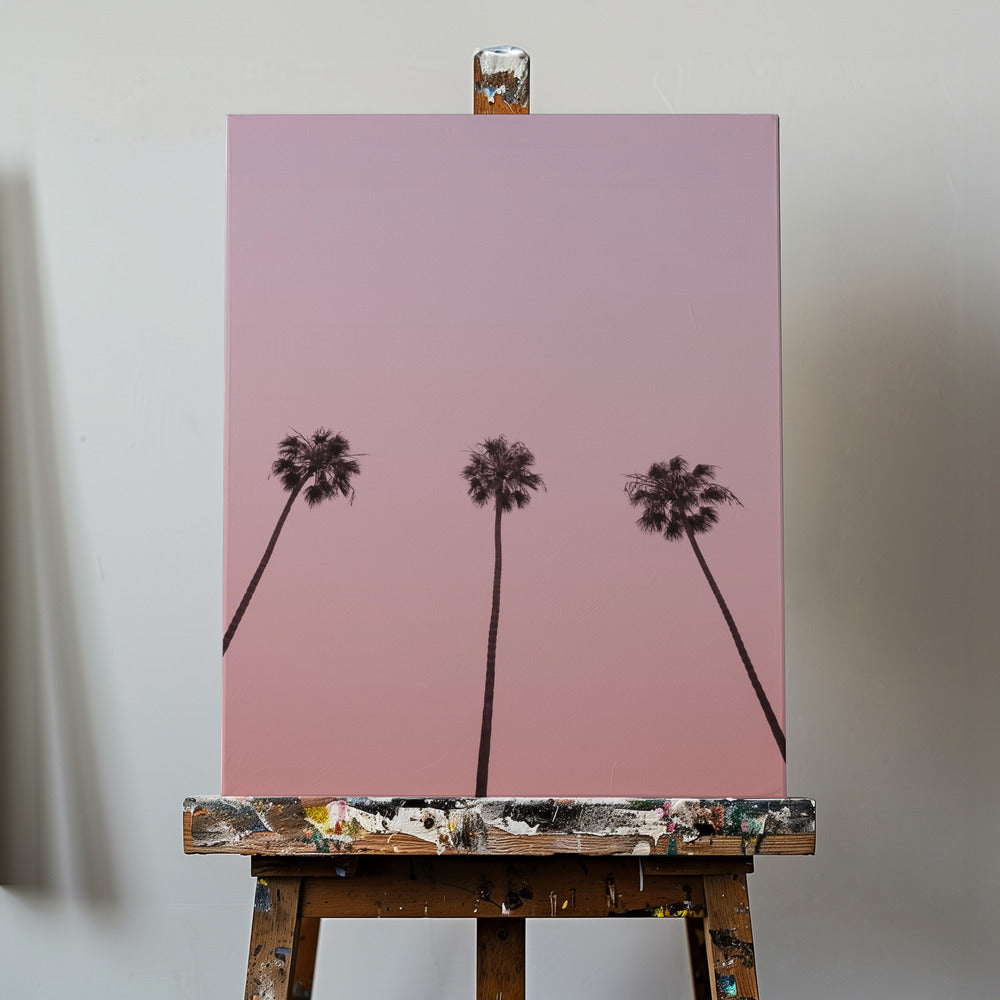 Pink Sky Trio | Canvas