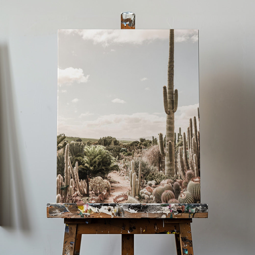 Fattoria di cactus | Stampe su Tela