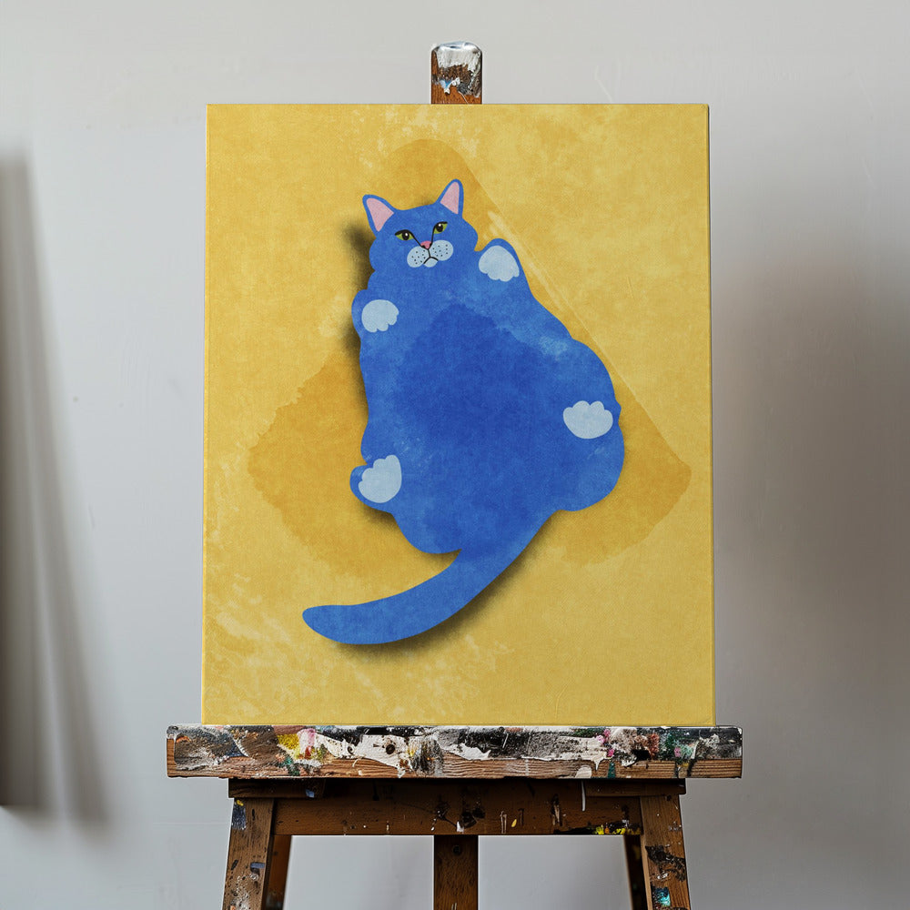 Gatto grasso | Stampe su Tela