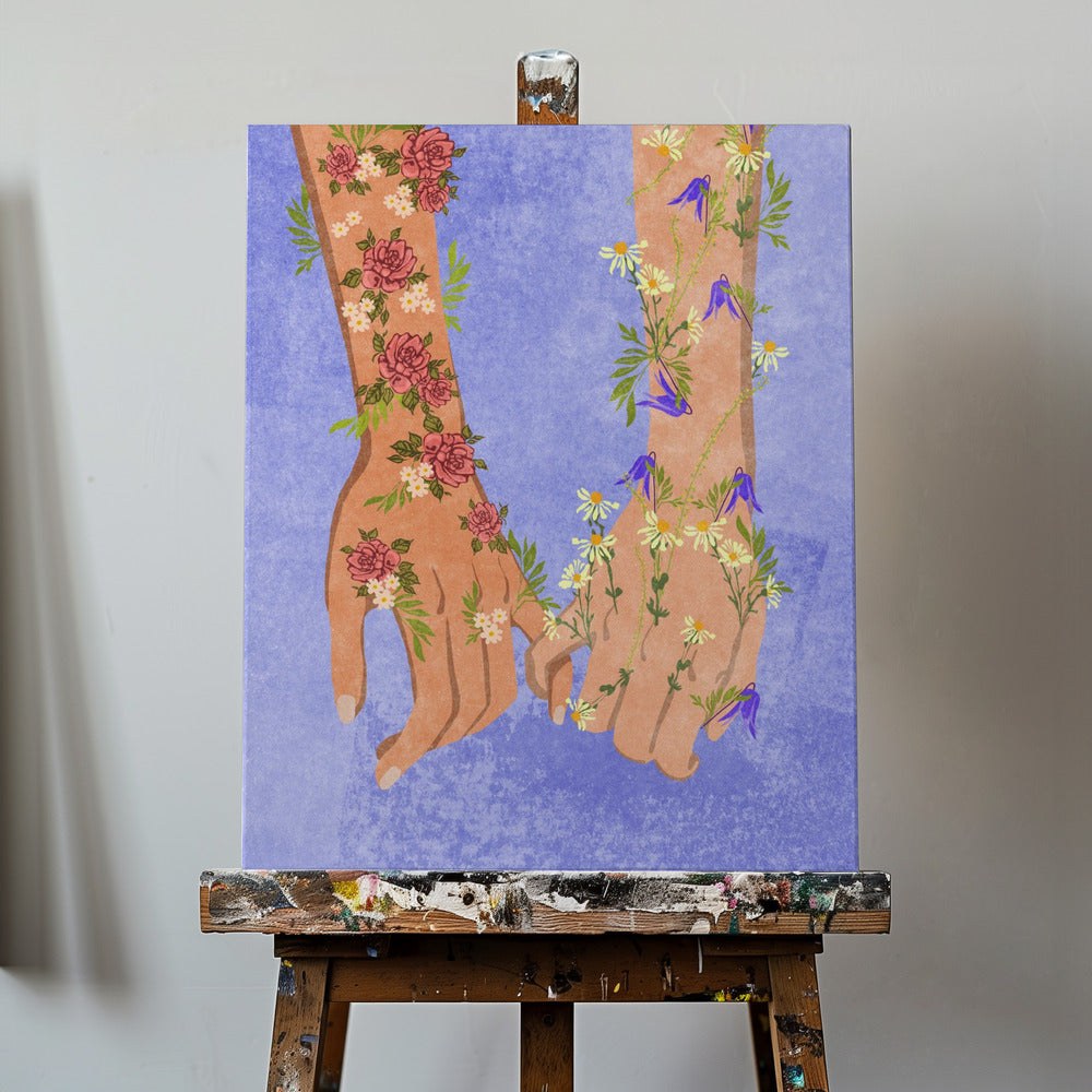 Holding hands | Canvas