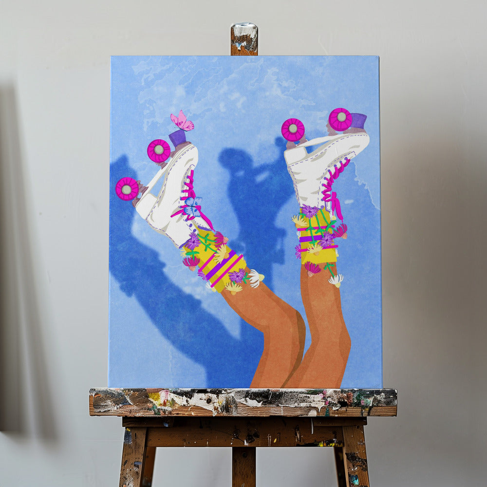 Skate like a Girl | Canvas