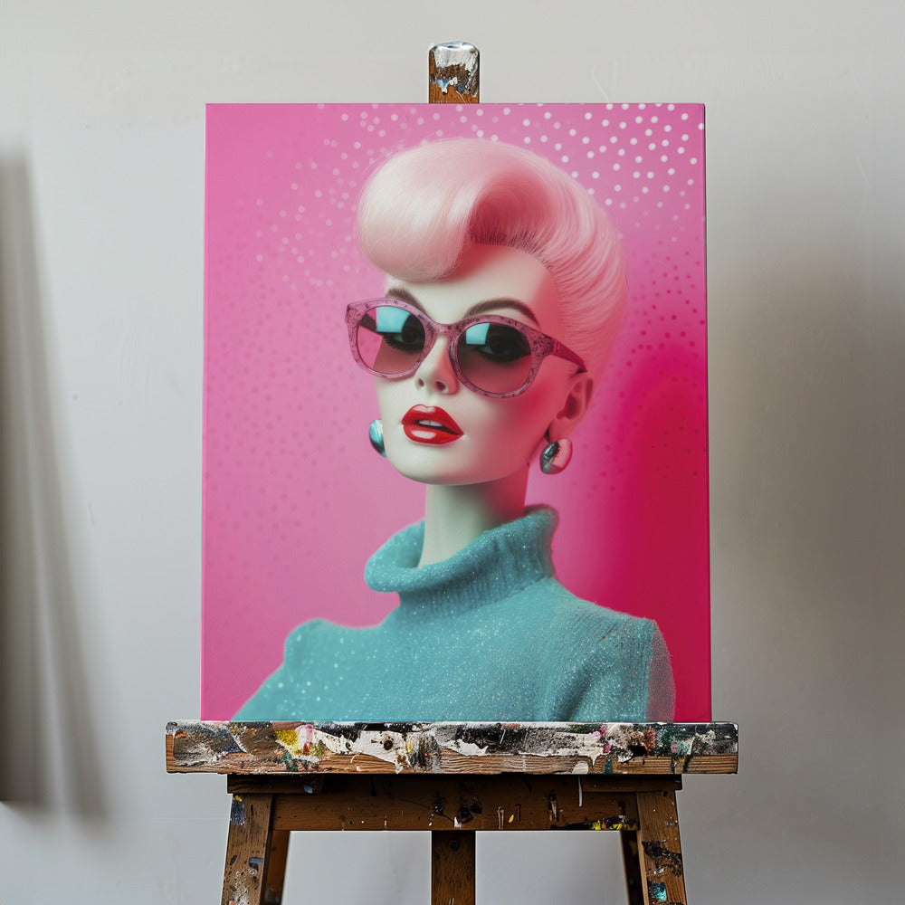 Oh Barbie nr. 2 | Canvasprints