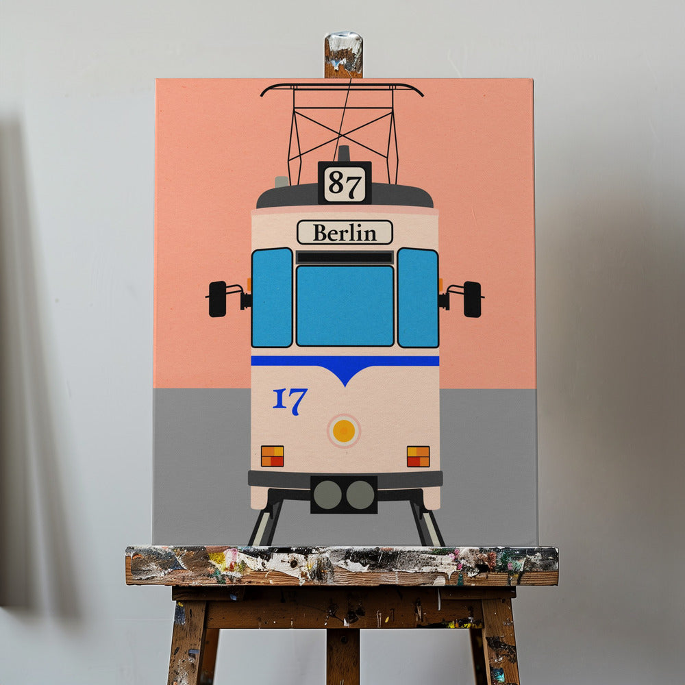 Tram di Berlino | Stampe su Tela