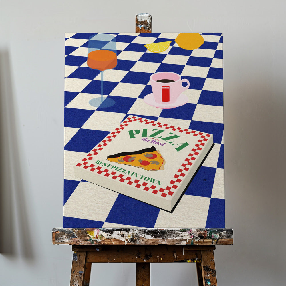 Le menu italien | Tableaux sur Toile