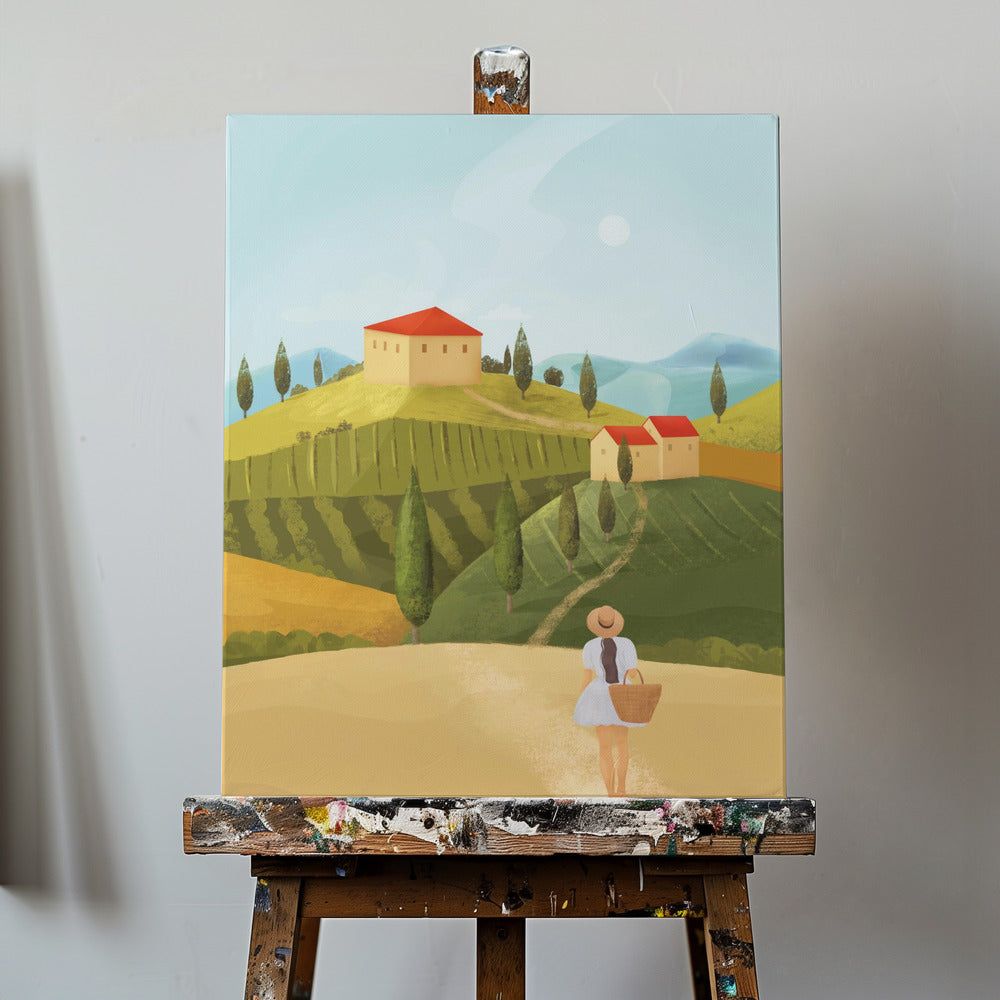 Toscana | Stampe su Tela