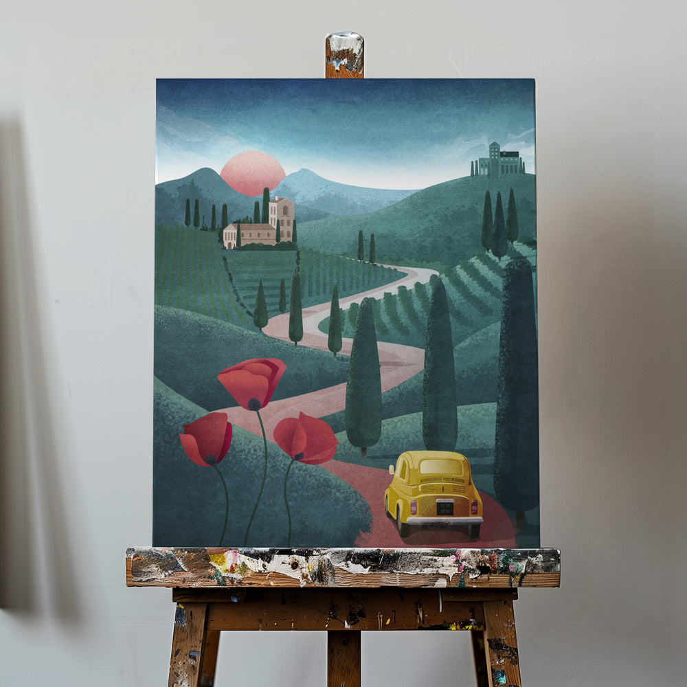 Toscana | Stampe su Tela