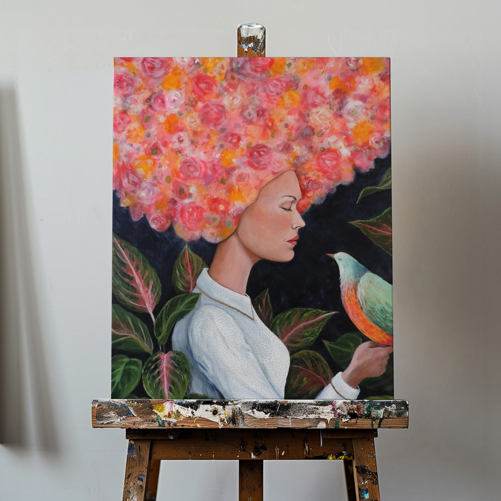 Als de student klaar is, verschijnt de meester | Canvasprints