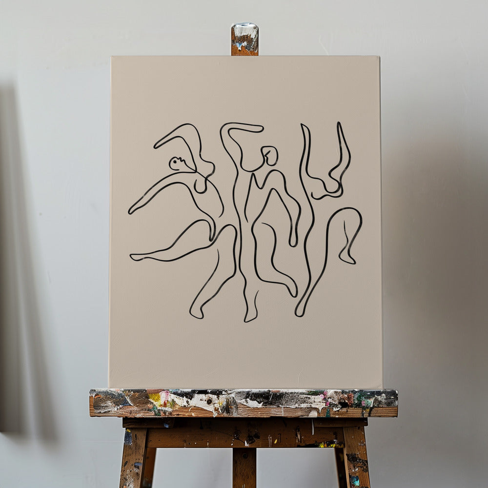 Dans 1 | Lærredsbilleder