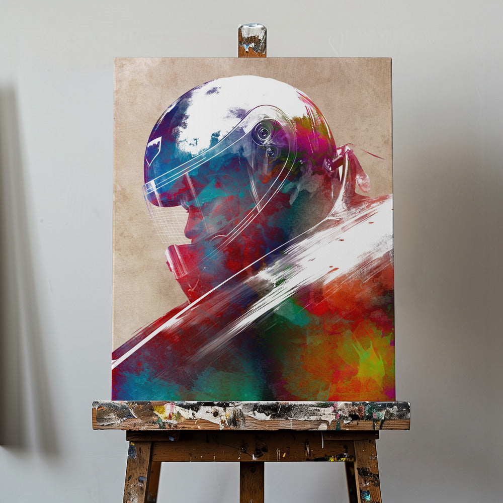 Bobsleigh sport art | Canvas