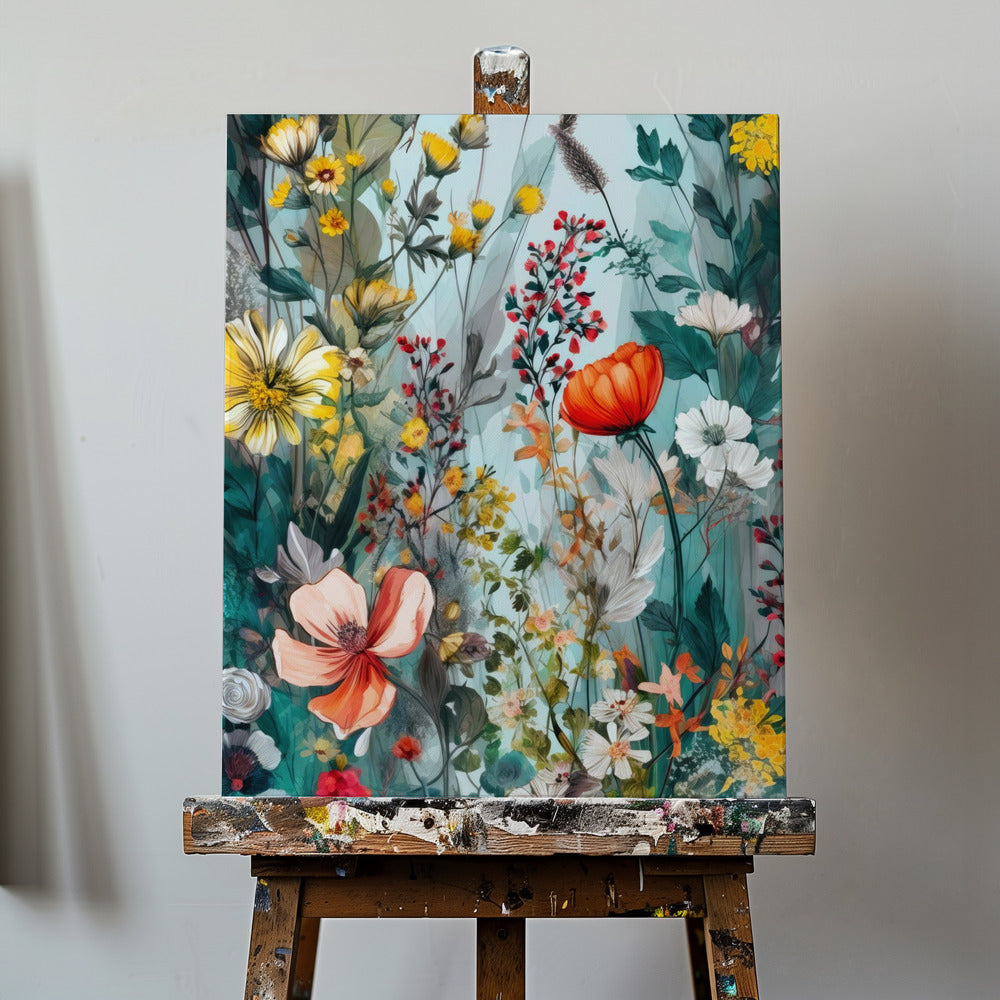 Fleurs des prés 5 | Tableaux sur Toile