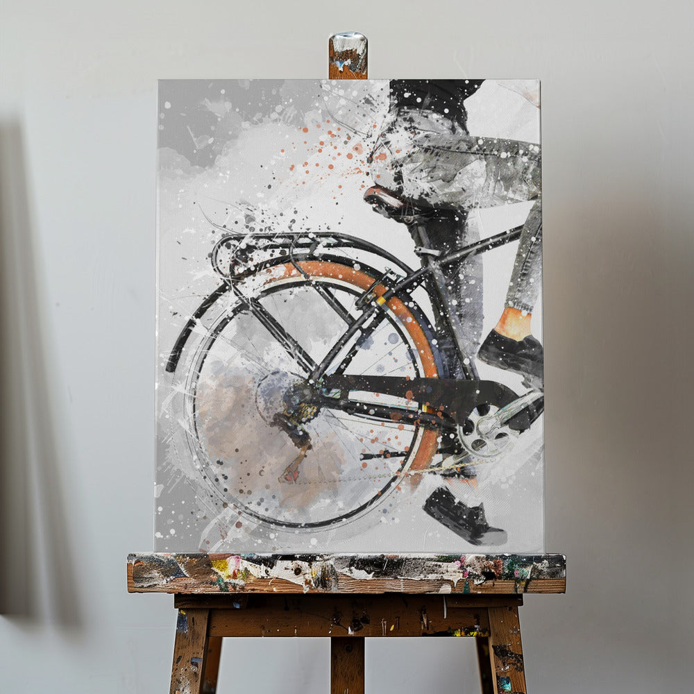 Cycling sport art 27 | Canvas