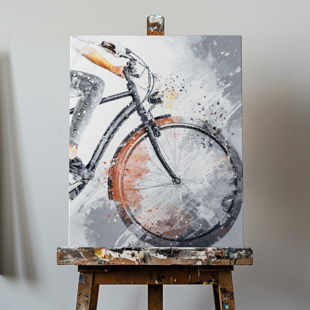 Cycling sport art 29 | Canvas