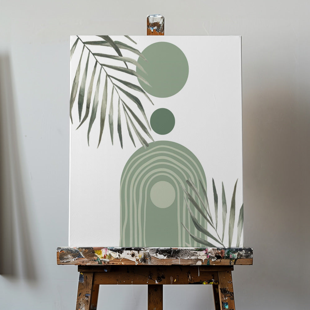Green Boho 2 | Canvas
