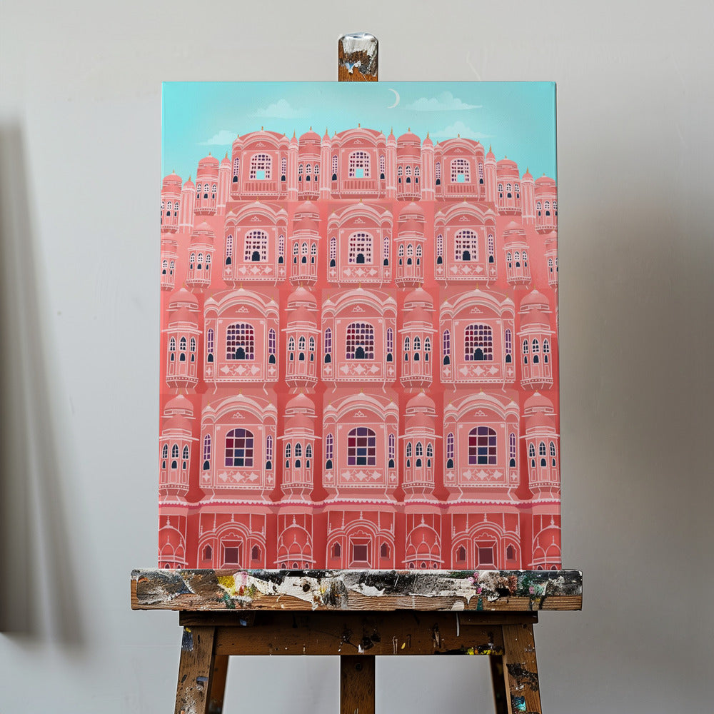 Jaipur, India | Stampe su Tela