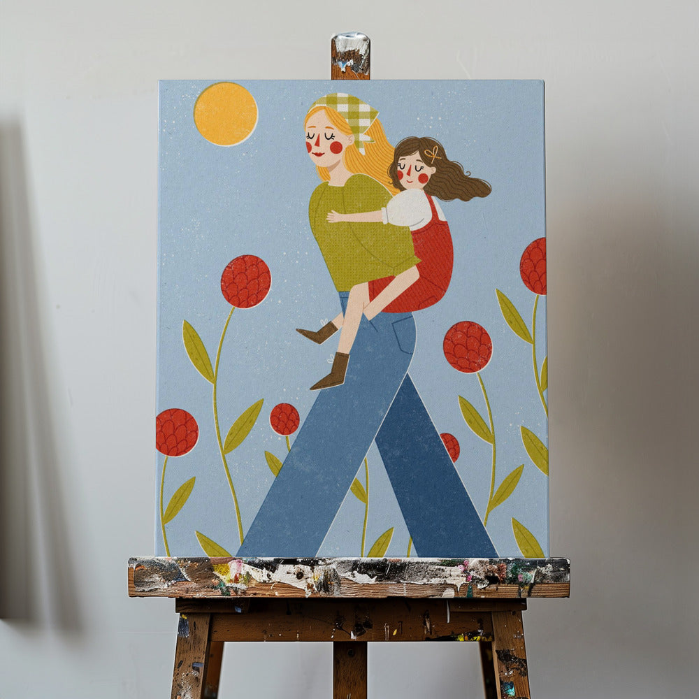 Piggy Back | Canvas