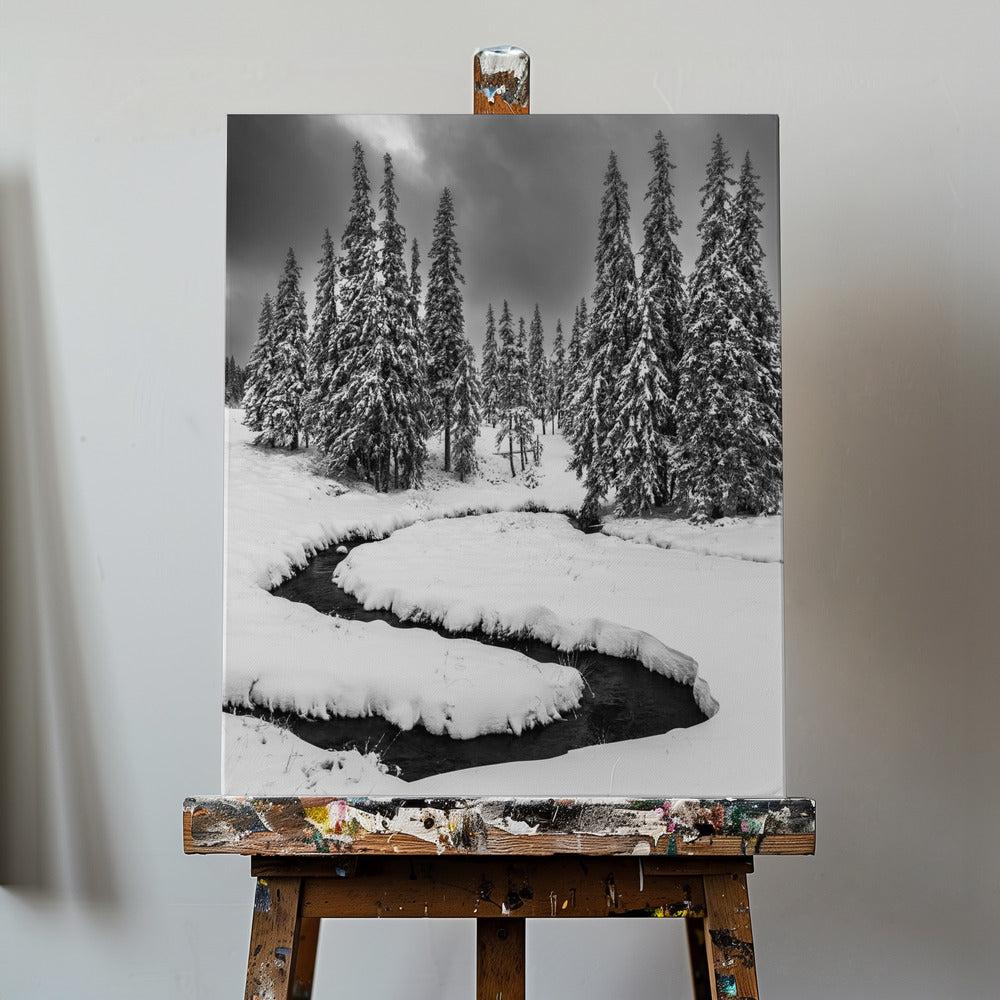 Første sne | Lærredsbilleder