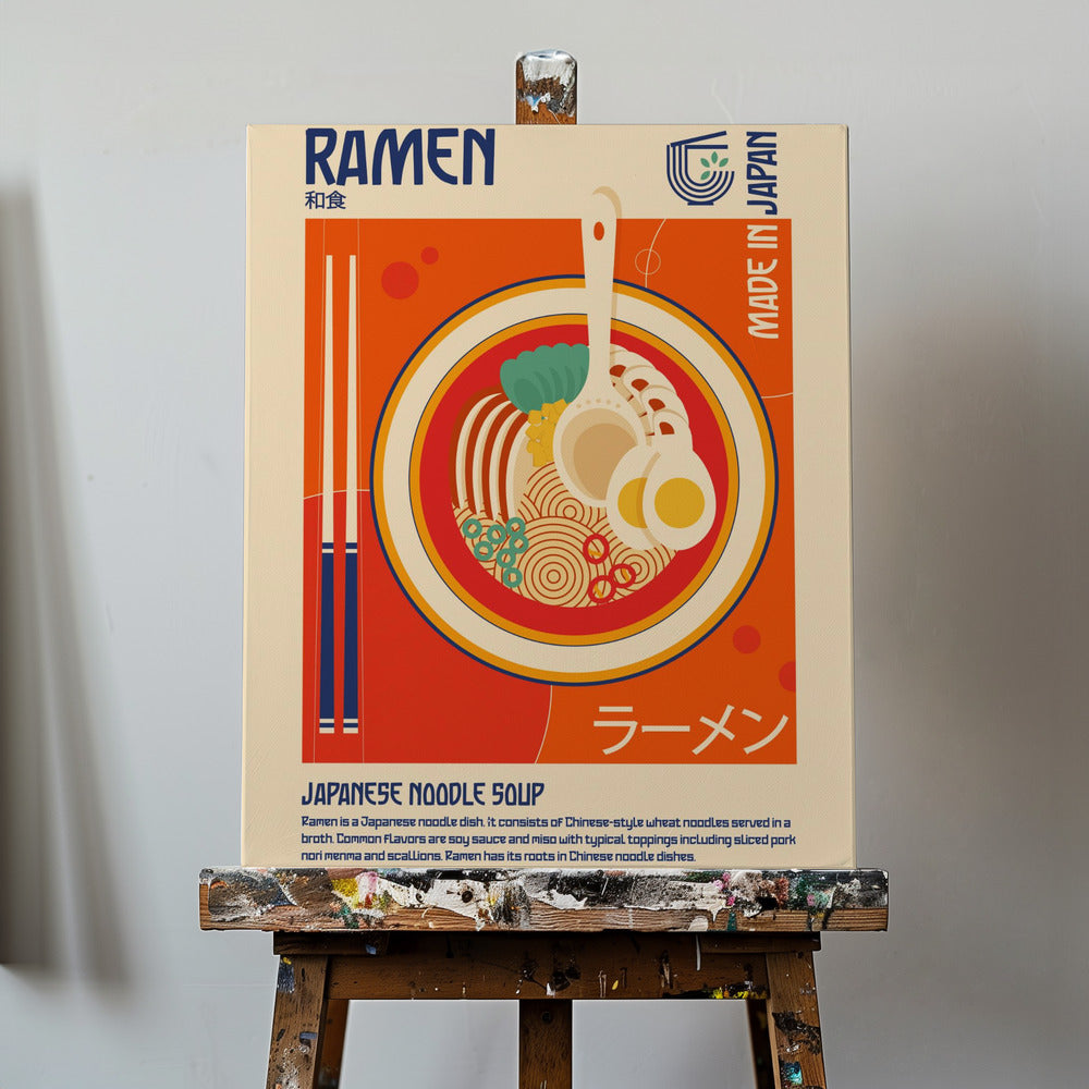 Ramen Nourriture Japonaise Imprimer | Tableaux sur Toile