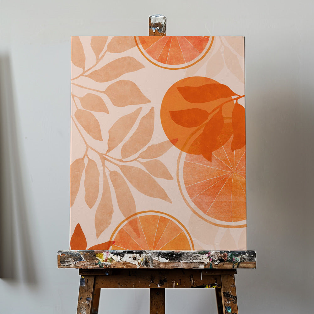 Citrus Collage 4x5 | Canvas