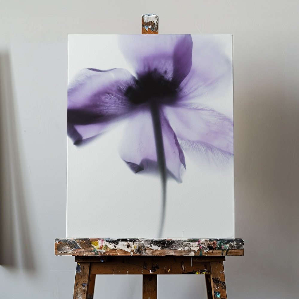 Purple Poppy | Canvas