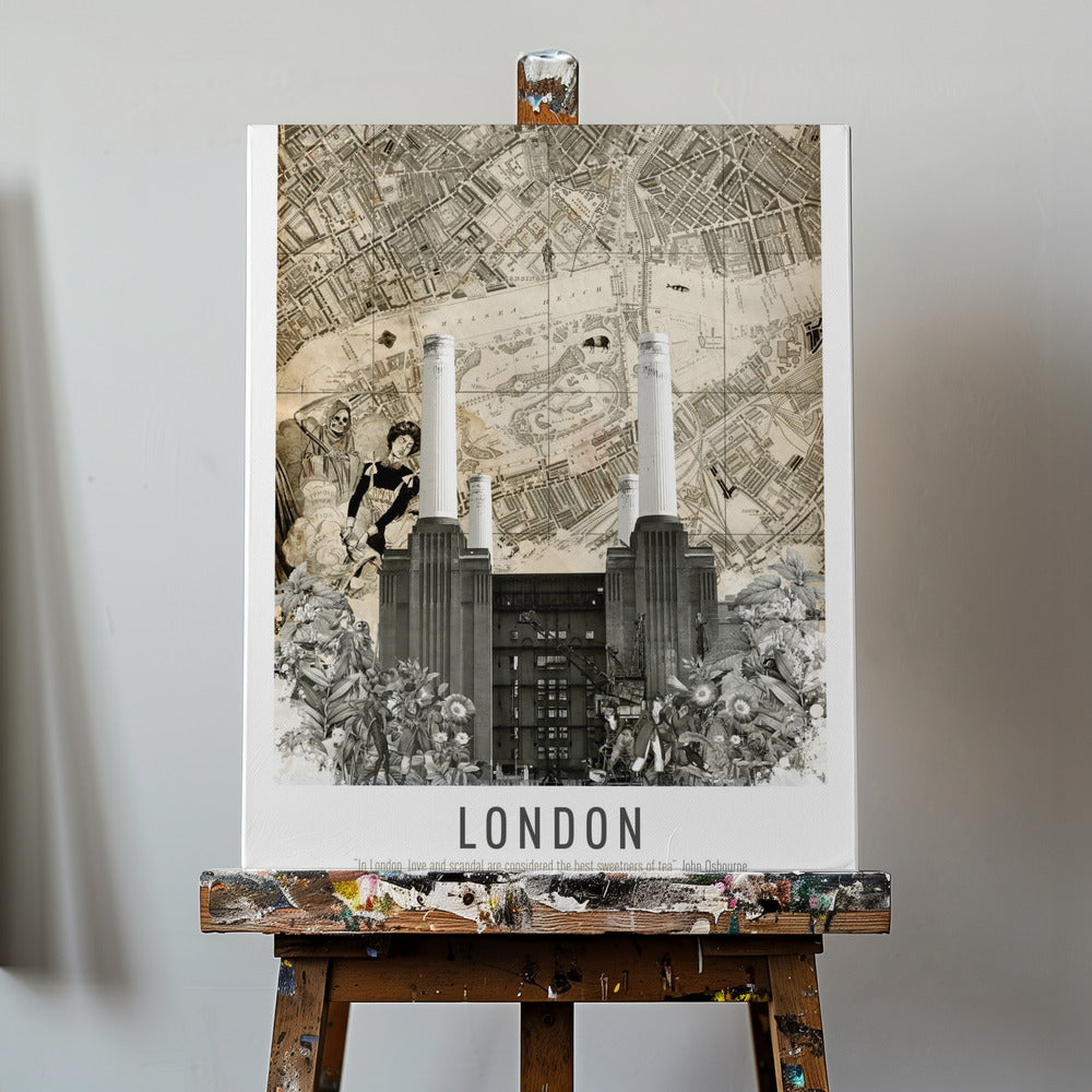 Londres Battersea (City Breaks) | Tableaux sur Toile