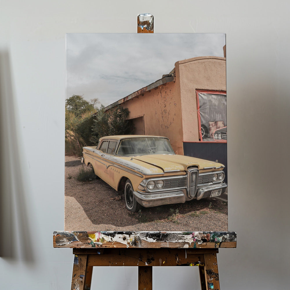 Route 66 Oldtimer | Leinwand-Bilder