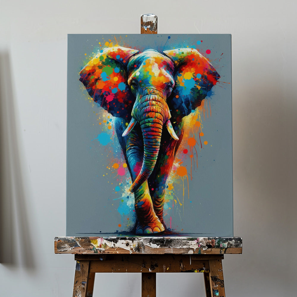 Der Elefant | Leinwand-Bilder