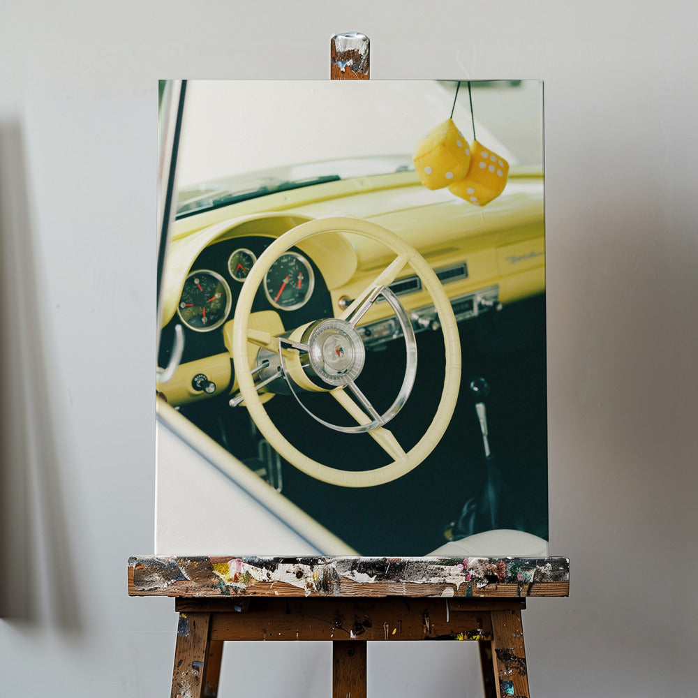 Voiture classique VI | Tableaux sur Toile