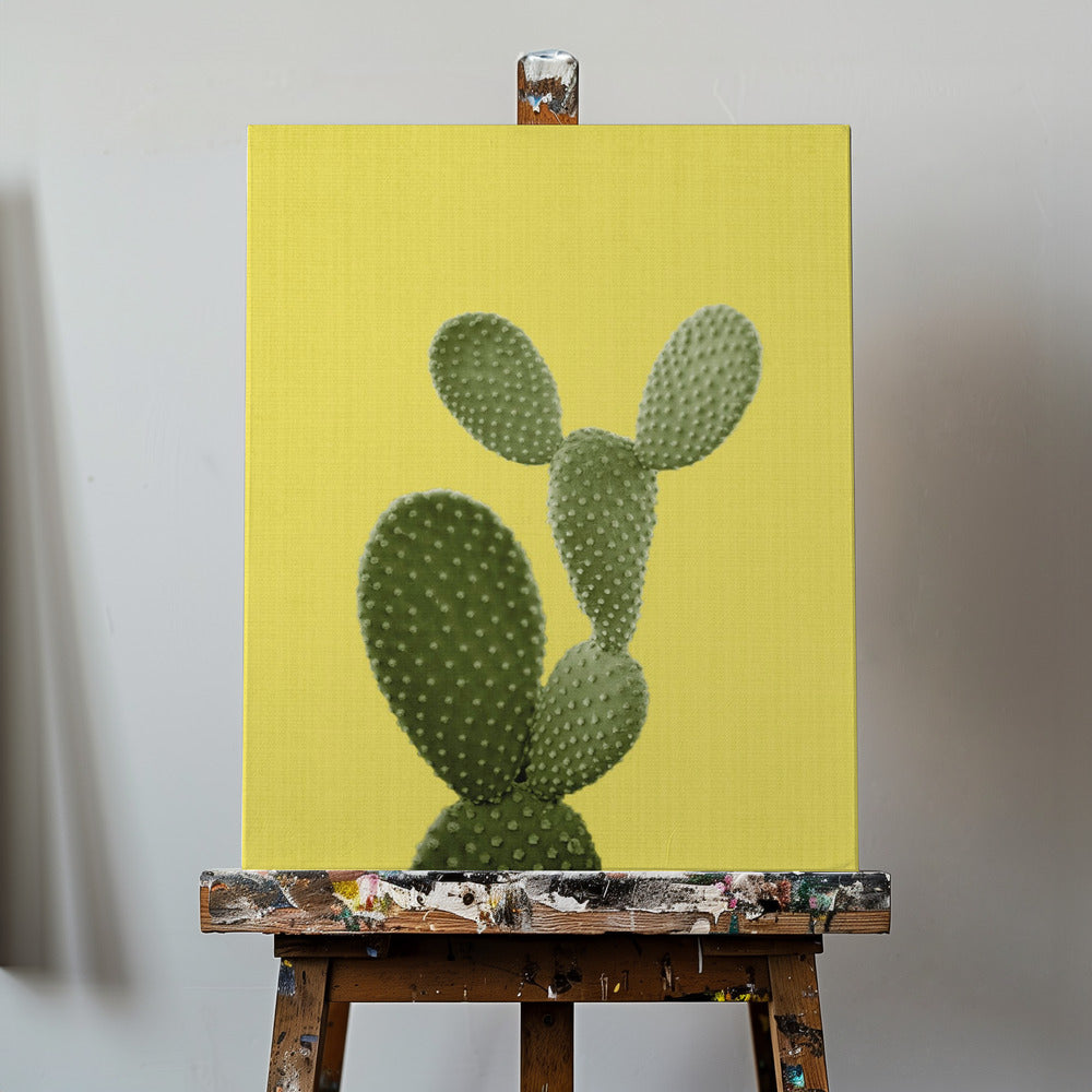 Cactus jaune | Tableaux sur Toile