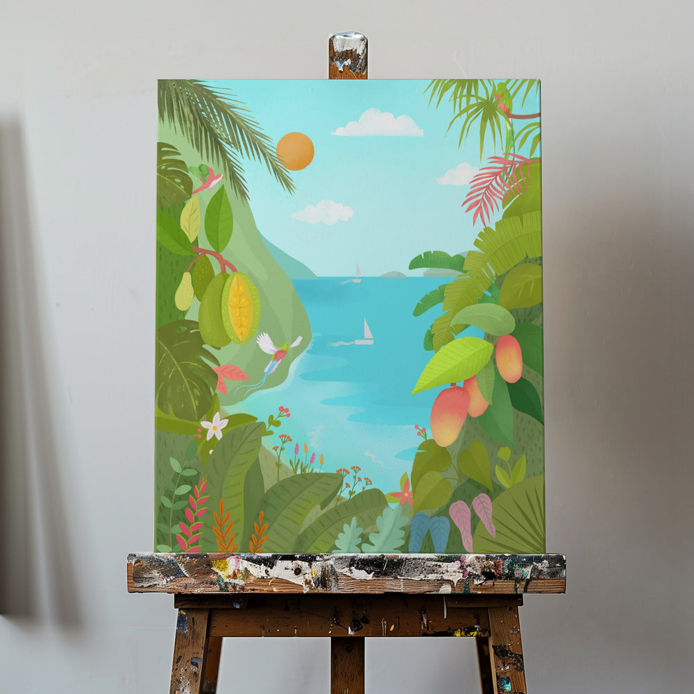 Ceci doit être l'endroit idéal | Tableaux sur Toile