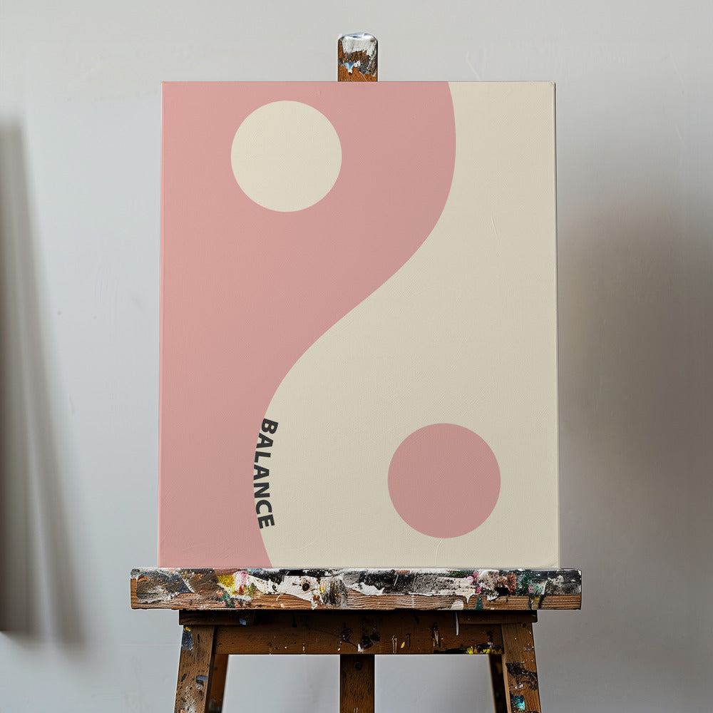 Balance Pink | Canvas