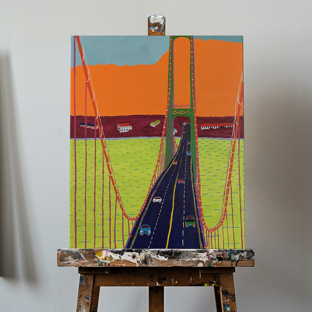 Pont Mackinac | Tableaux sur Toile