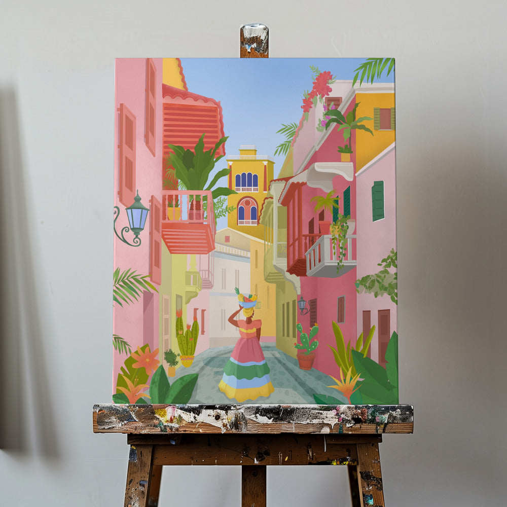 Carthagène, Colombie | Tableaux sur Toile