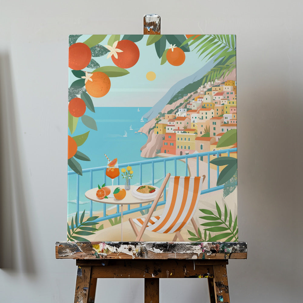 Été italien | Tableaux sur Toile