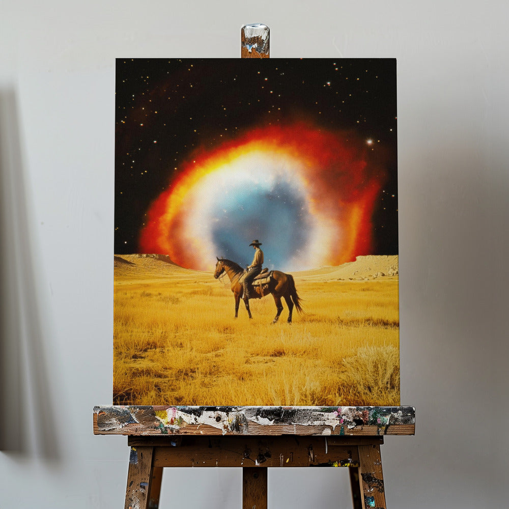 Vaquero Nebulosa | Impresiones en Lienzo