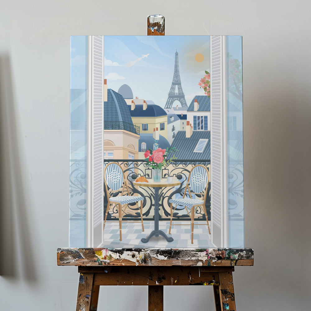 Terrasse de Paris | Tableaux sur Toile