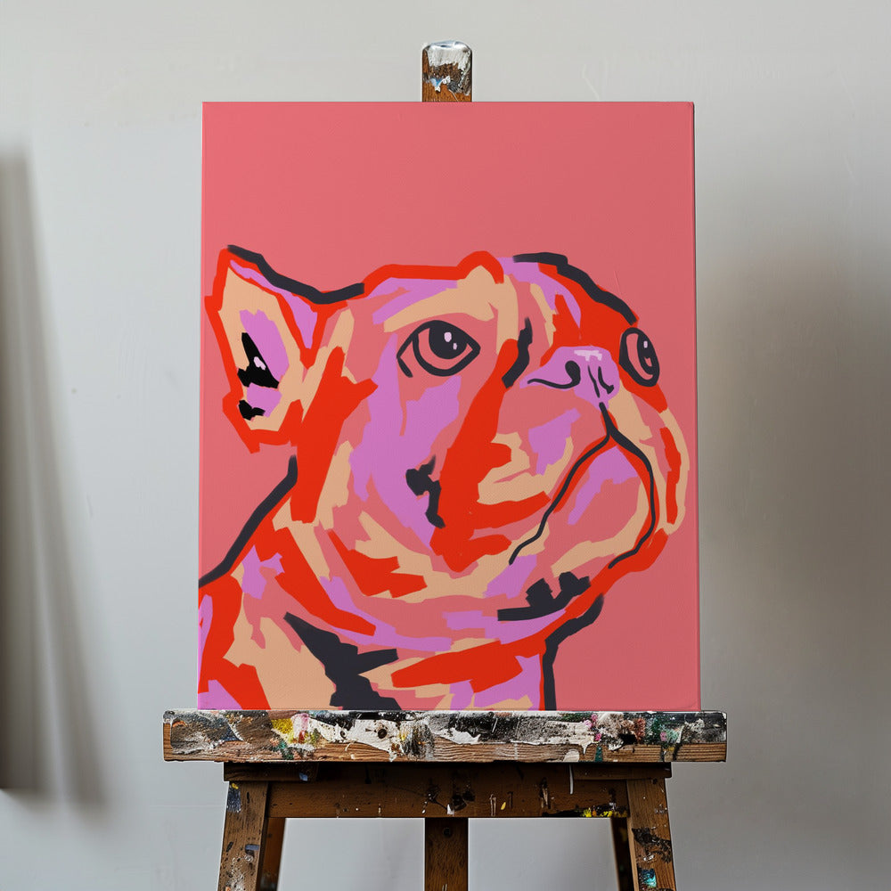Pawsitively Patched | Canvasprints